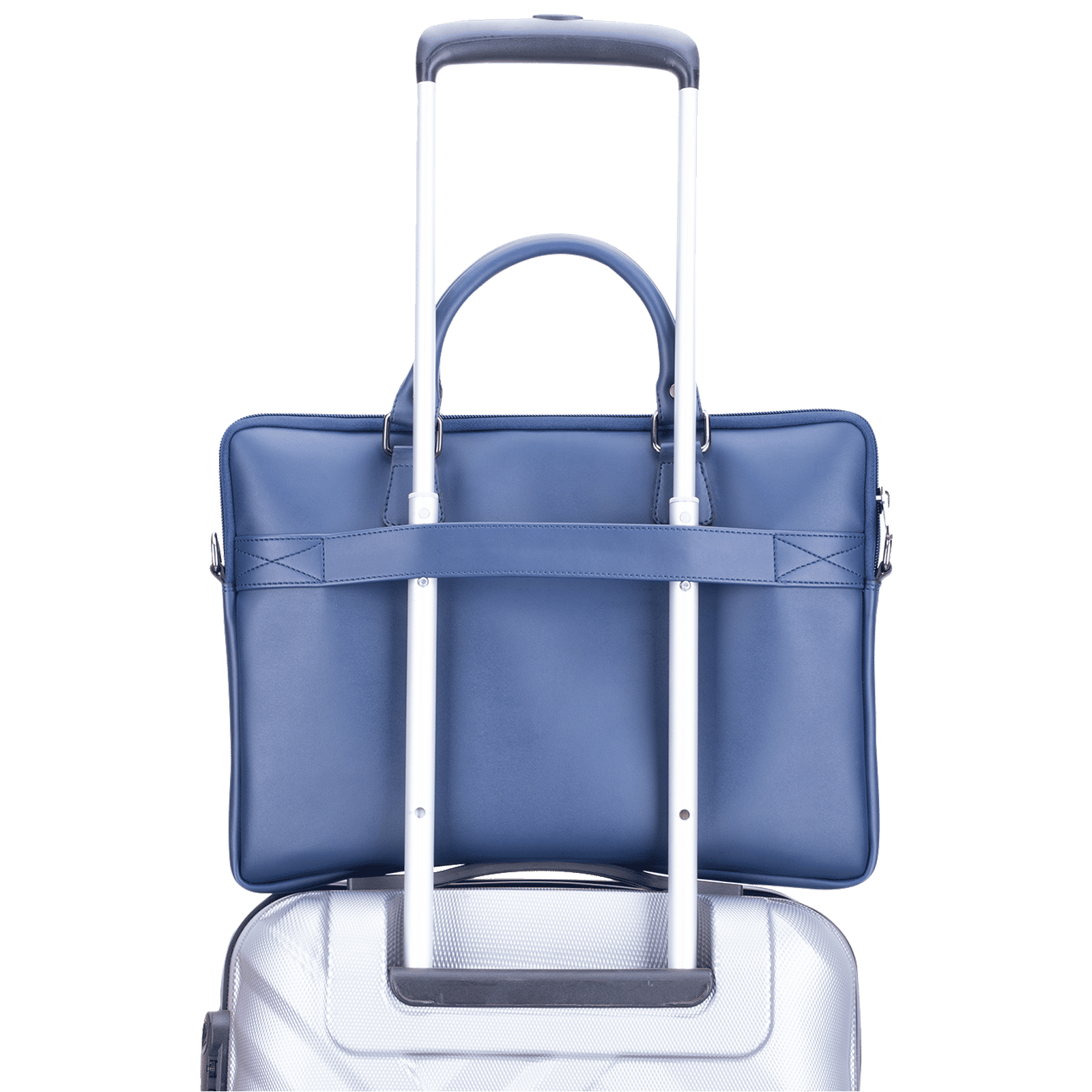 Buy Croma Polyurethane Leather Sling Bag for 14 Inch Laptop (Water